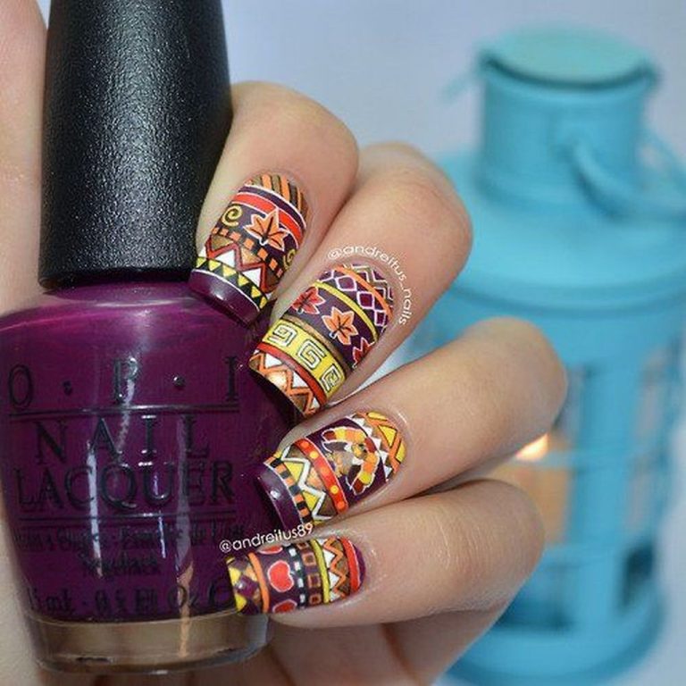 Cozy Aztec Nail Art Designs Ideas You Will Love To Copy