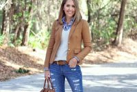 Amazing Fall Outfits Ideas With Blazer05