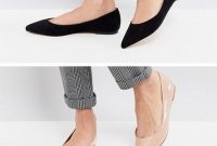 Classy Business Women Outfits Ideas With Flat Shoes03