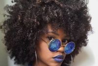 Cool Natural Hairstyles For African American Women19