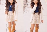 Cute Adorable Fall Outfits For Kids Ideas21