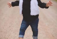 Cute Adorable Fall Outfits For Kids Ideas36