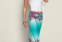 Cute Maxi Skirt Outfits To Impress Everybody05