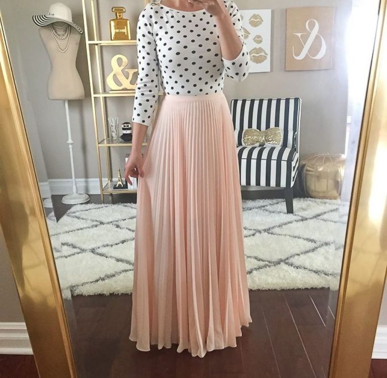 43 Cute Maxi Skirt Outfits To Impress Everybody Addicfashion 5212