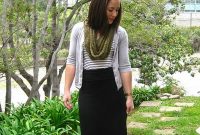 Cute Maxi Skirt Outfits To Impress Everybody42