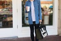 Cute Outfits Ideas With Leggings Suitable For Fall02