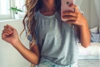 Easy And Cute Summer Outfits Ideas For School01
