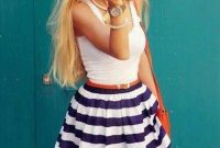 Easy And Cute Summer Outfits Ideas For School20