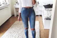 Easy And Cute Summer Outfits Ideas For School21