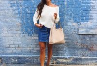 Modest But Classy Skirt Outfits Ideas Suitable For Fall09