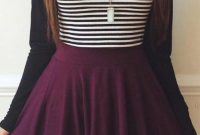 Modest But Classy Skirt Outfits Ideas Suitable For Fall16