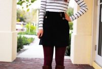 Modest But Classy Skirt Outfits Ideas Suitable For Fall21