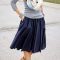 Modest But Classy Skirt Outfits Ideas Suitable For Fall26