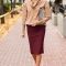 Modest But Classy Skirt Outfits Ideas Suitable For Fall48