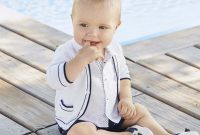 Most Popular Newborn Baby Boy Summer Outfits Ideas41