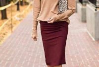 Stylish Work Dresses Inspirations Ideas To Wear This Fall47