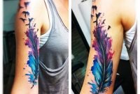 Awesome Feather Tattoo Ideas11
