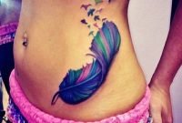 Awesome Feather Tattoo Ideas14