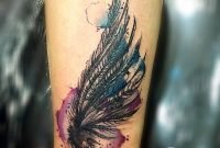 Awesome Feather Tattoo Ideas17