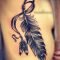 Awesome Feather Tattoo Ideas18