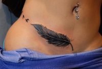 Awesome Feather Tattoo Ideas25