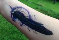 Awesome Feather Tattoo Ideas35