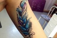 Awesome Feather Tattoo Ideas39