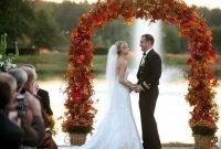 Awesome Outdoor Fall Wedding Tips Ideas08