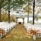 Awesome Outdoor Fall Wedding Tips Ideas17