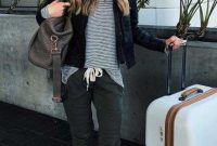 Classic And Casual Airport Outfit Ideas22