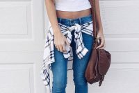 Fabulous And Fashionable School Outfit Ideas For College Girls22