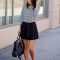 Magnificient Summer Outfit Ideas With Black Flats07