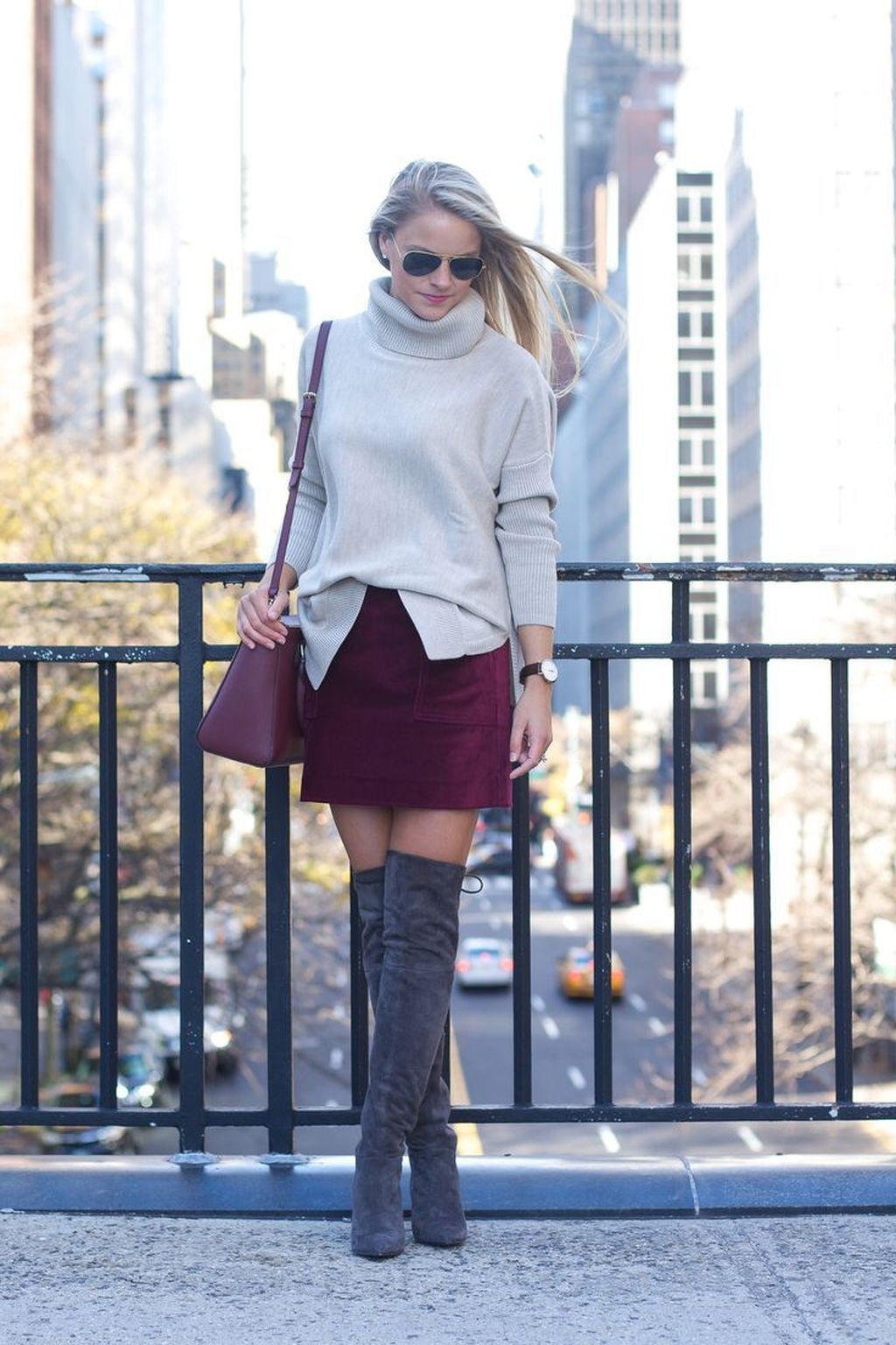 39 Adorable Winter Outfits Ideas Boots Skirts 