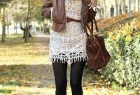 Adorable Winter Outfits Ideas Boots Skirts22