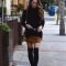 Adorable Winter Outfits Ideas Boots Skirts27