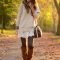 Adorable Winter Outfits Ideas Boots Skirts32
