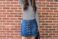 Adorable Winter Outfits Ideas Boots Skirts36