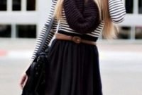 Charming Winter Outfits Ideas High Waisted Shorts24