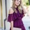 Fabulous Purple Outfit Ideas For Summer33