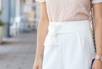 Fascinating Scalloped Clothing Ideas For Summer Outfits24