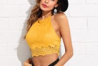 Fascinating Scalloped Clothing Ideas For Summer Outfits36
