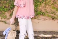 Fascinating Scalloped Clothing Ideas For Summer Outfits45