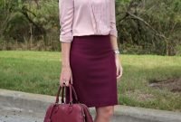 Incredible Skirt And Blouse This Fall Ideas05
