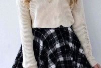 Incredible Skirt And Blouse This Fall Ideas13
