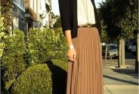 Incredible Skirt And Blouse This Fall Ideas17