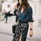 Incredible Skirt And Blouse This Fall Ideas27