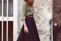 Incredible Skirt And Blouse This Fall Ideas34