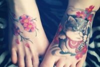 45 Lovely Foot Tattoo Ideas For Girls