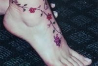 Lovely Foot Tattoo Ideas For Girls32