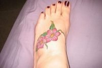 Lovely Foot Tattoo Ideas For Girls34